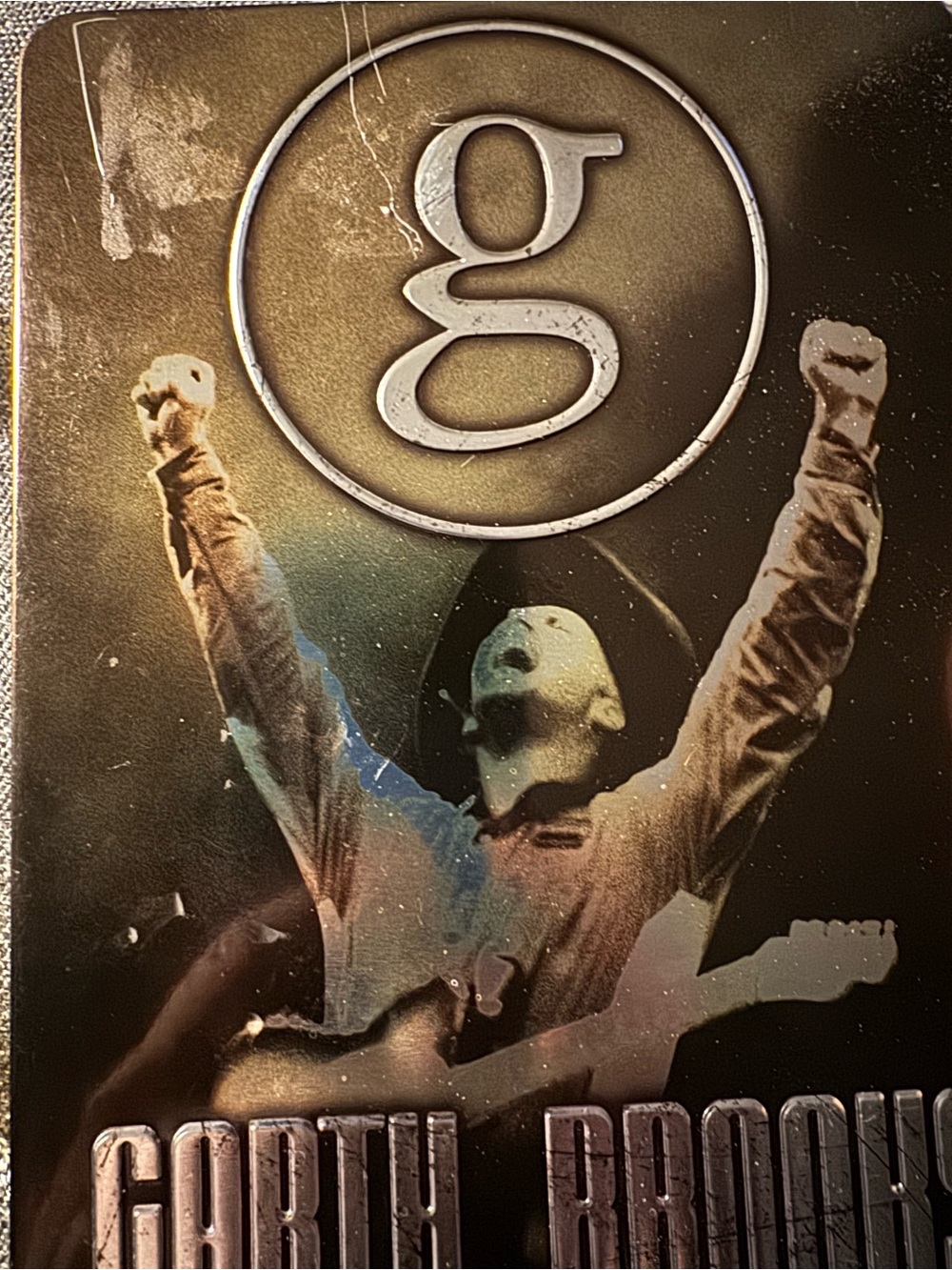 garth brooks the entertainer dvd 2006 5- disc box set live Central Park hits euc
